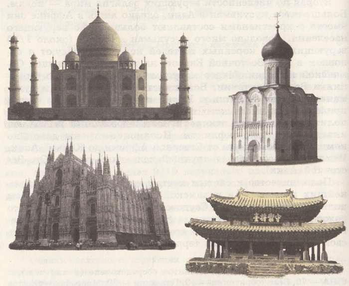 типичные храмовые постройки